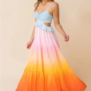 Flying Tomato Ombré Maxi Dress